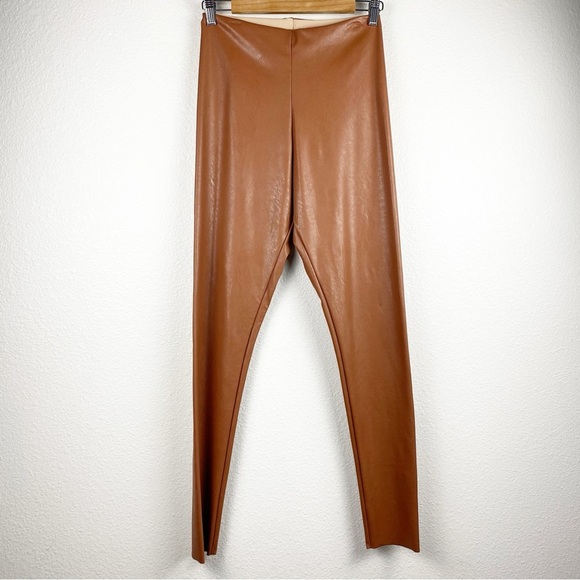 NWT Commando Faux Leather Legging in Cocoa Size Large - Picture 2 of 12